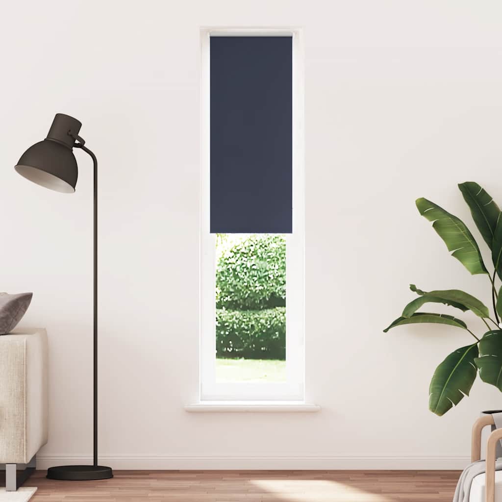 Store occultant bleu marine 50x230cm Largeur du tissu 45,7 cm