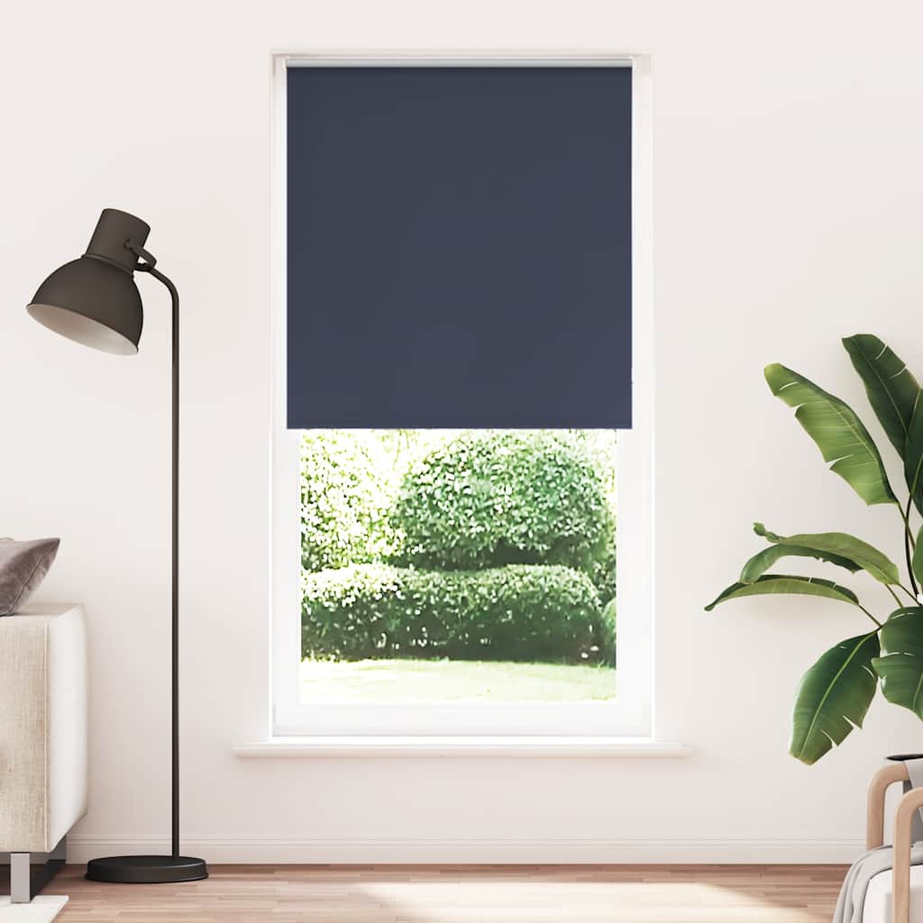 Blackout Blind Navy Blue 95x230cm Fabric Width 90.7cm