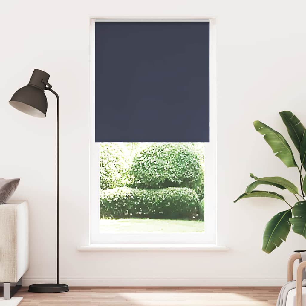 Store occultant bleu marine 115x230 cm Largeur du tissu 110,7 cm