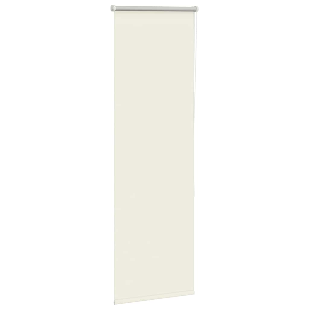 Store occultant blanc crème 55x130cm Largeur de tissu 50,7 cm