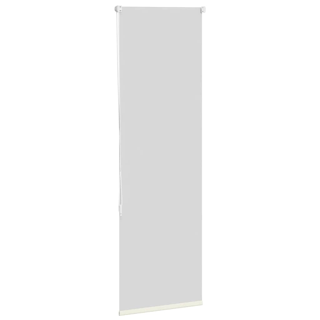 Store occultant blanc crème 55x130cm Largeur de tissu 50,7 cm