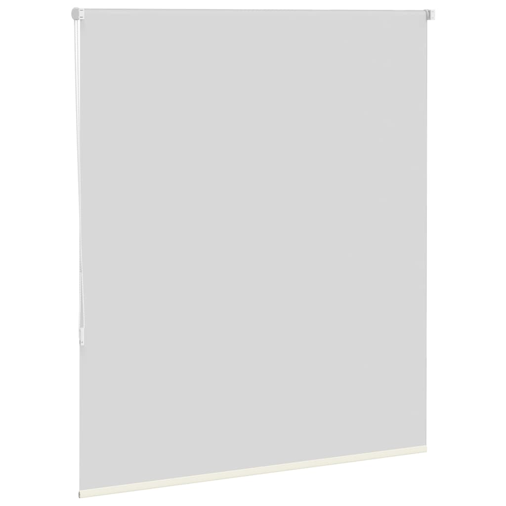 Blackout Roller Blind Cream White 140x130cm Fabric Width 136.6cm