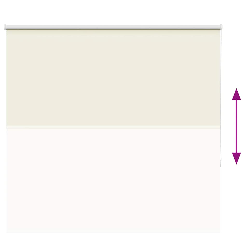 Store occultant Crème 150x130cm Largeur du tissu 146,6cm