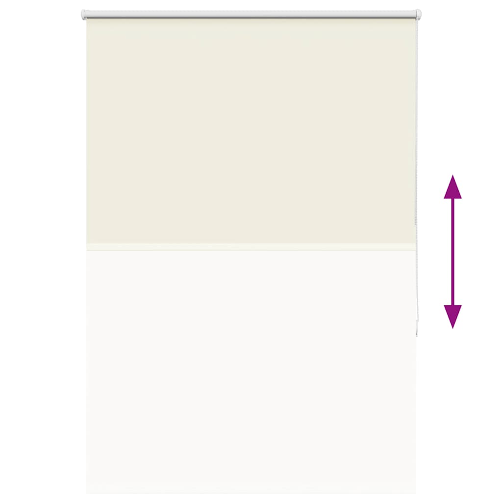 Blackout Blind Cream White 90x150cm Fabric Width 85.7 cm