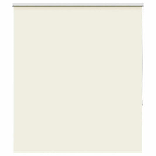 Blackout Roller Blind Cream White 125x150cm Fabric Width 121.6cm