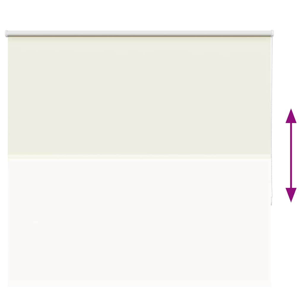 Store occultant crème 150x150cm largeur de tissu 146,6cm