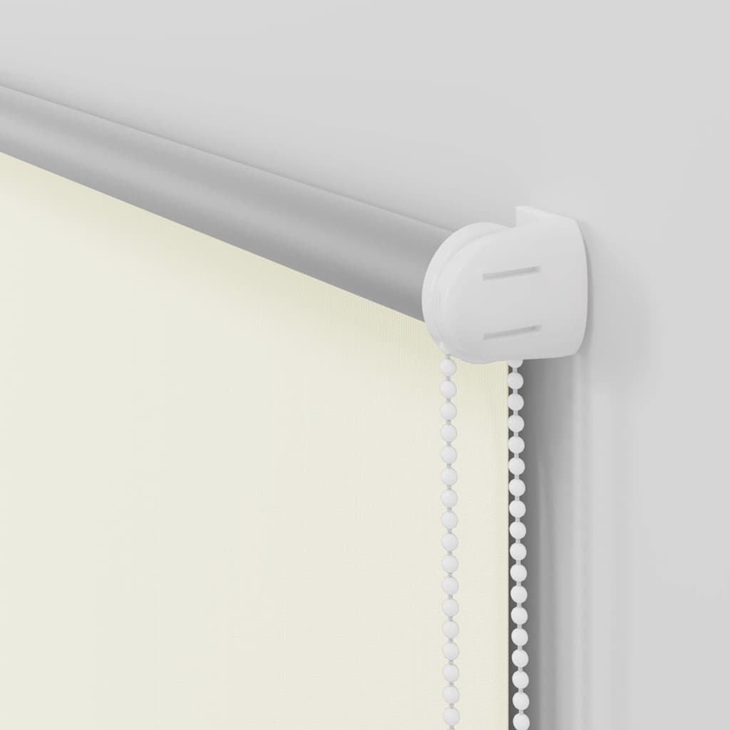 Blackout Roller Blind Cream White 50x175cm Fabric Width 45.7 cm