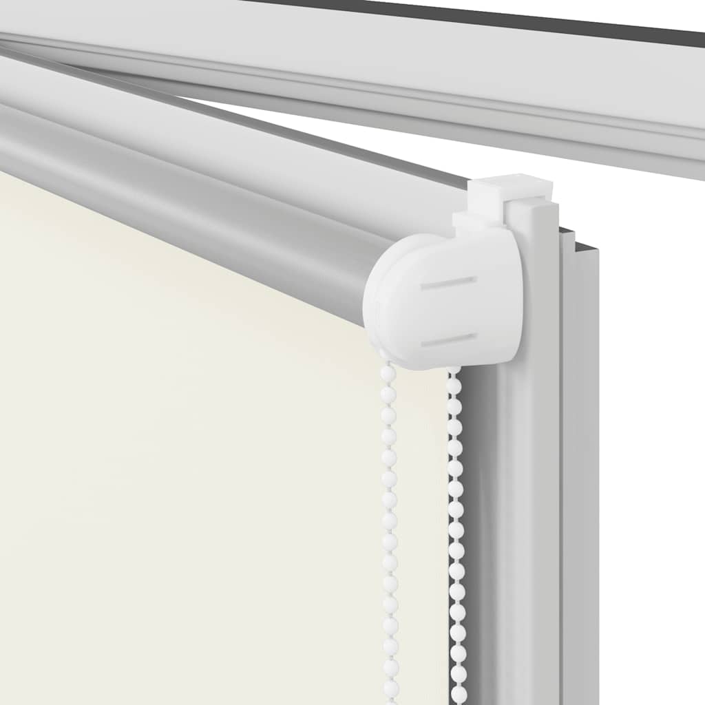 Blackout Roller Blind Cream White 90x175cm Fabric width 85.7 cm