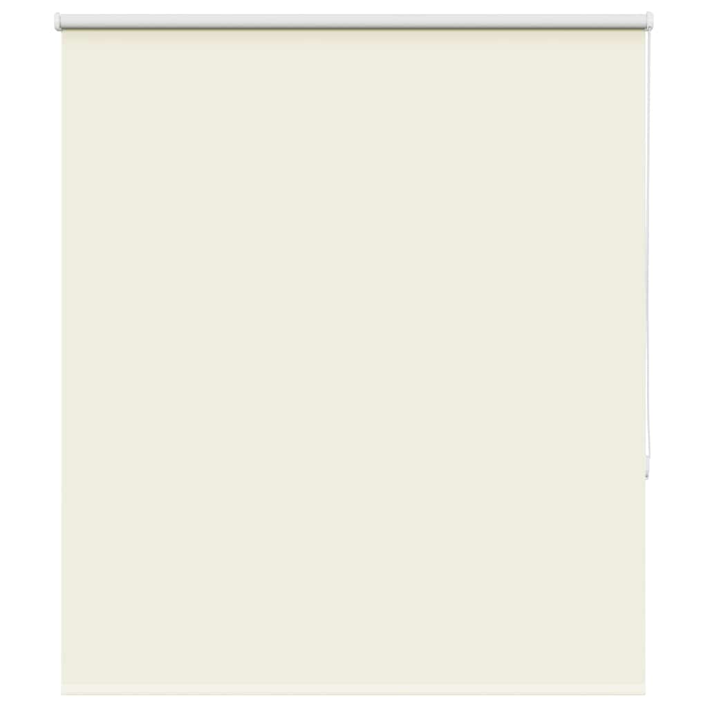Store occultant blanc crème 130x175cm largeur du tissu 126,6cm