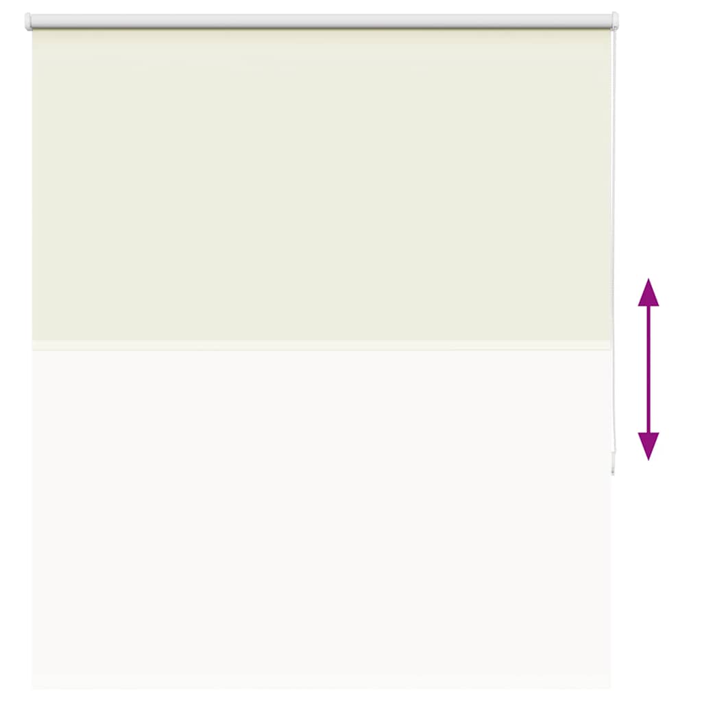 Store occultant Crème 135x175cm Largeur du tissu 131,6cm