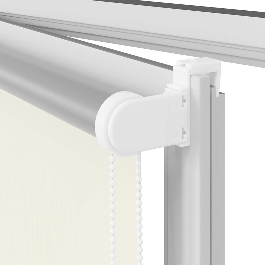 Blackout Roller Blind Cream White 165x175cm Fabric Width 161.6cm