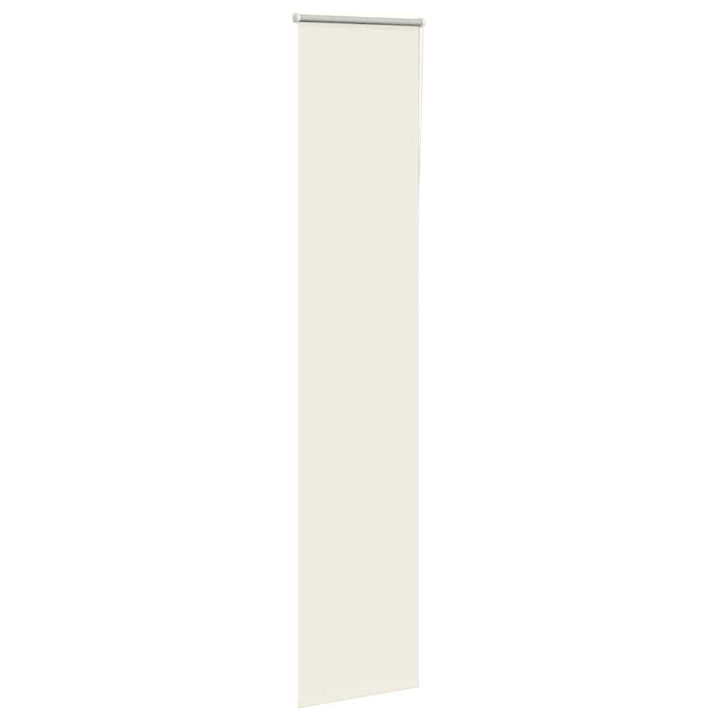 Store occultant blanc crème 45x210cm Largeur de tissu 40,7 cm
