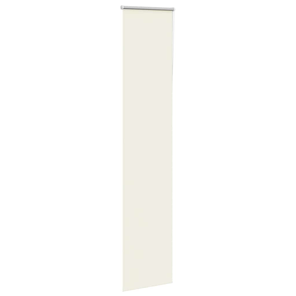 Blackout blind cream white 55x210cm fabric width 50.7 cm
