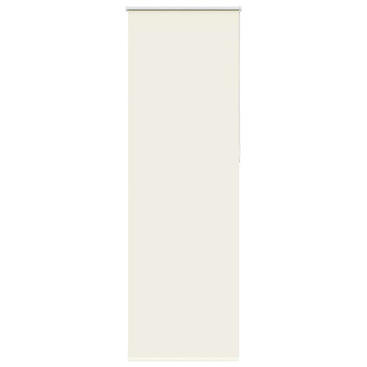 Blackout blind cream white 65x210cm fabric width 60.7 cm