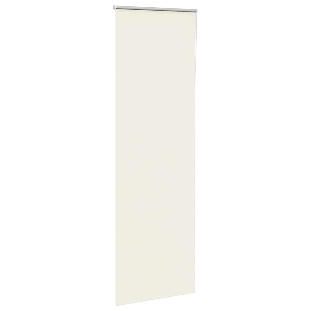 Blackout blind cream white 65x210cm fabric width 60.7 cm