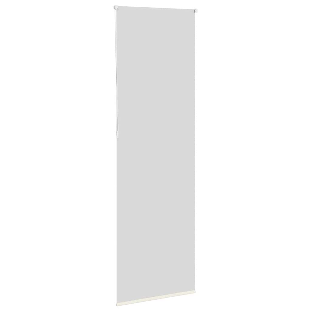 Blackout blind cream white 65x210cm fabric width 60.7 cm