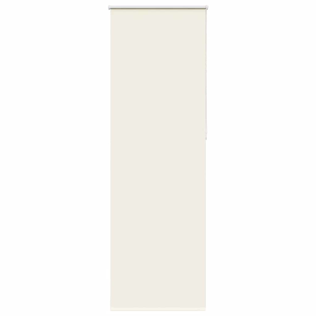 Verdunkelungsrollo Cremeweiß 70x210cm Stoffbreite 65,7 cm