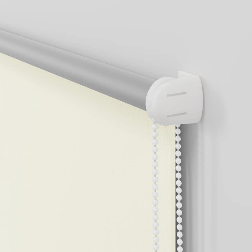 Verdunkelungsrollo Cremeweiß 85x210cm Stoffbreite 80,7 cm