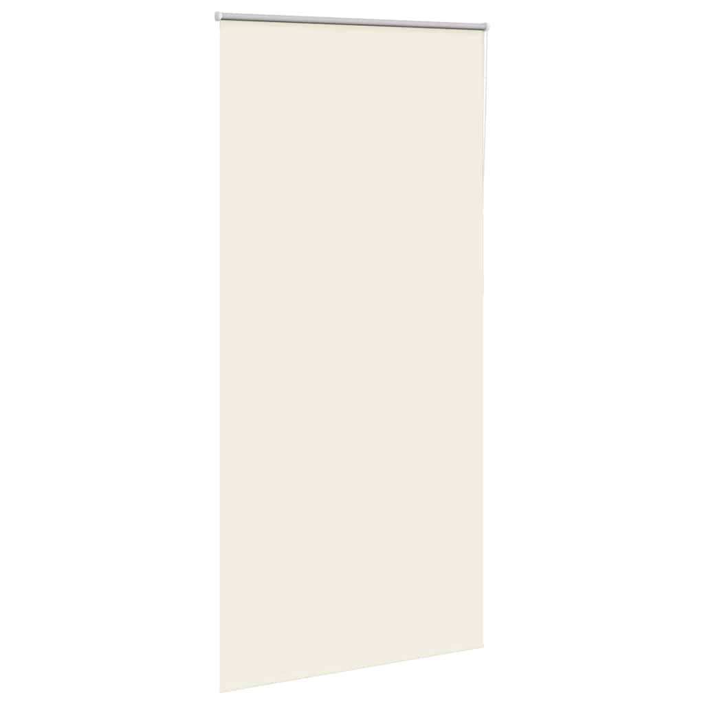 Store occultant blanc crème 90x210cm largeur tissu 85,7 cm