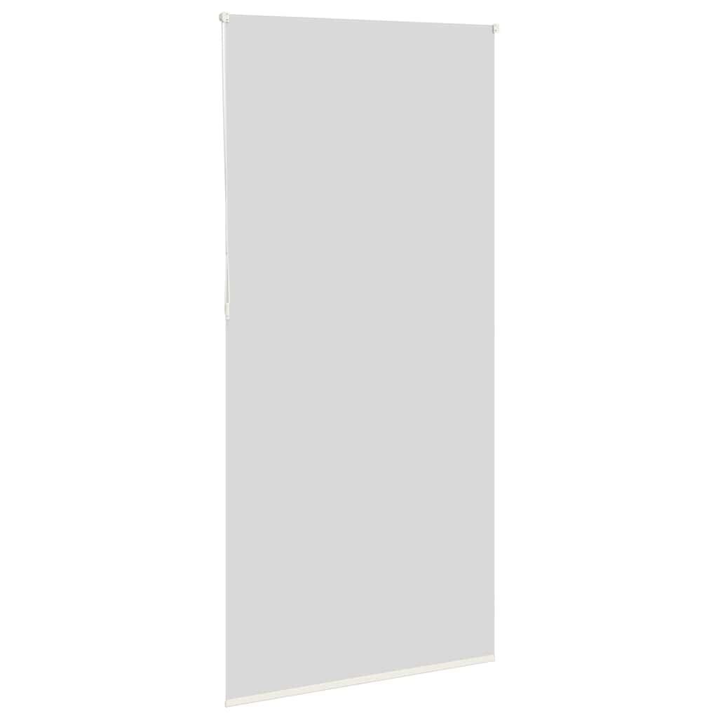 Store occultant blanc crème 90x210cm largeur tissu 85,7 cm