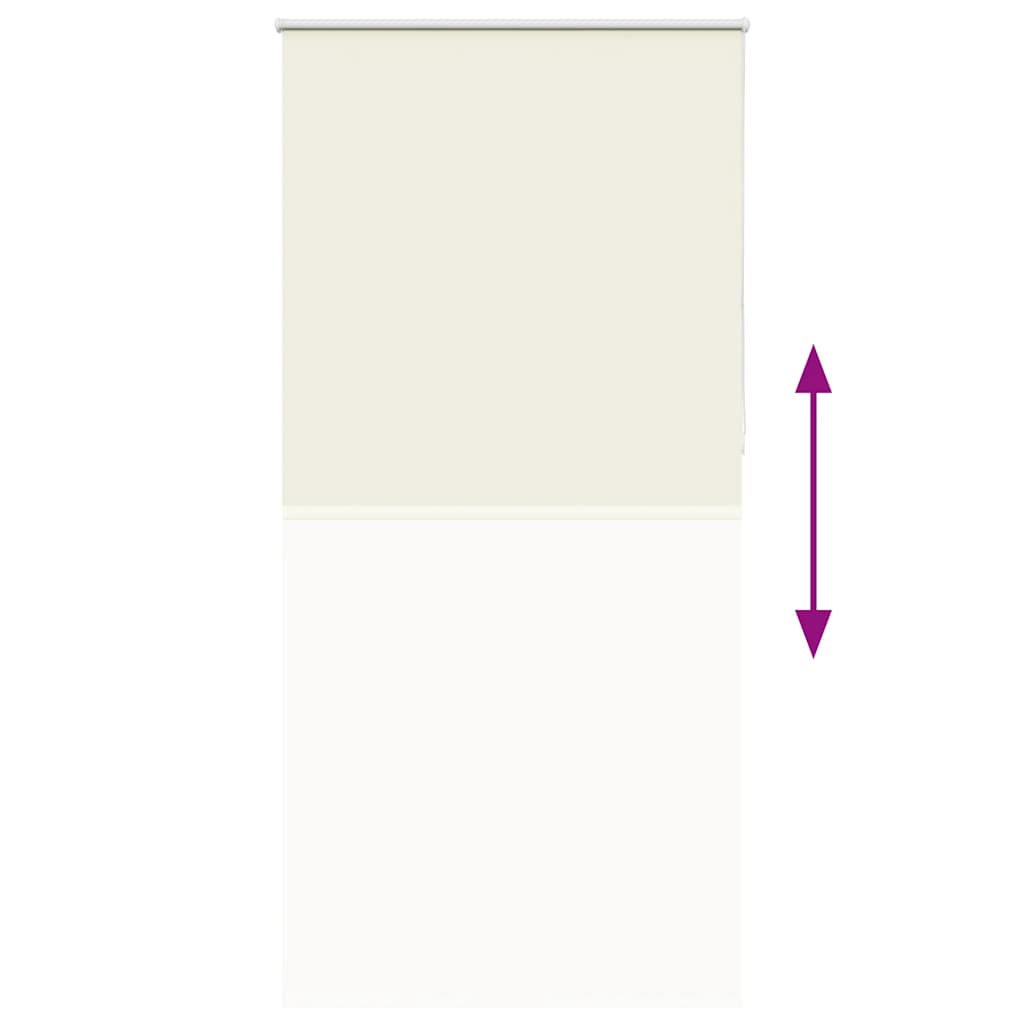 Blackout Blind Cream White 100x210cm Fabric Width 95.7cm