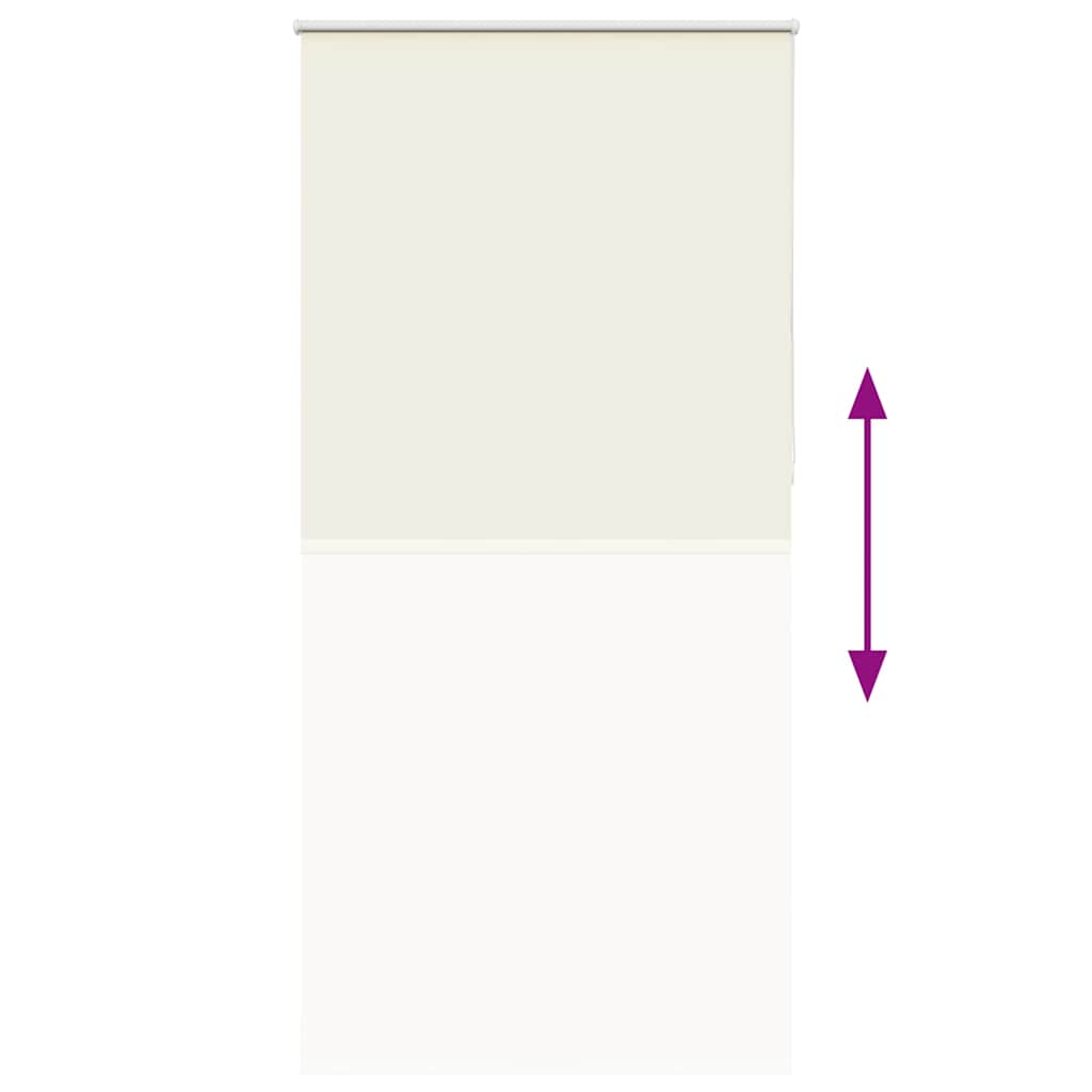 Store occultant crème 105x210cm Largeur du tissu 100,7cm