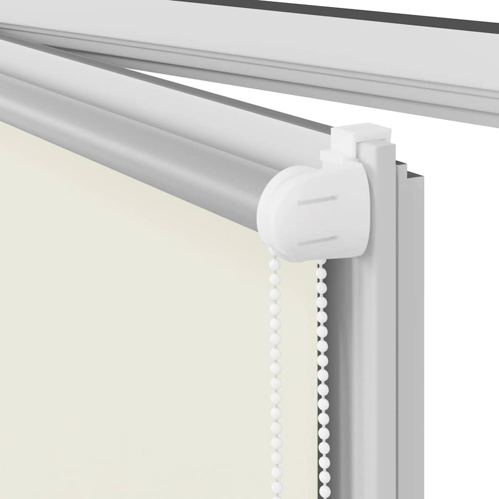 Blackout Roller Blind Cream White 115x210cm Fabric width 110.7cm