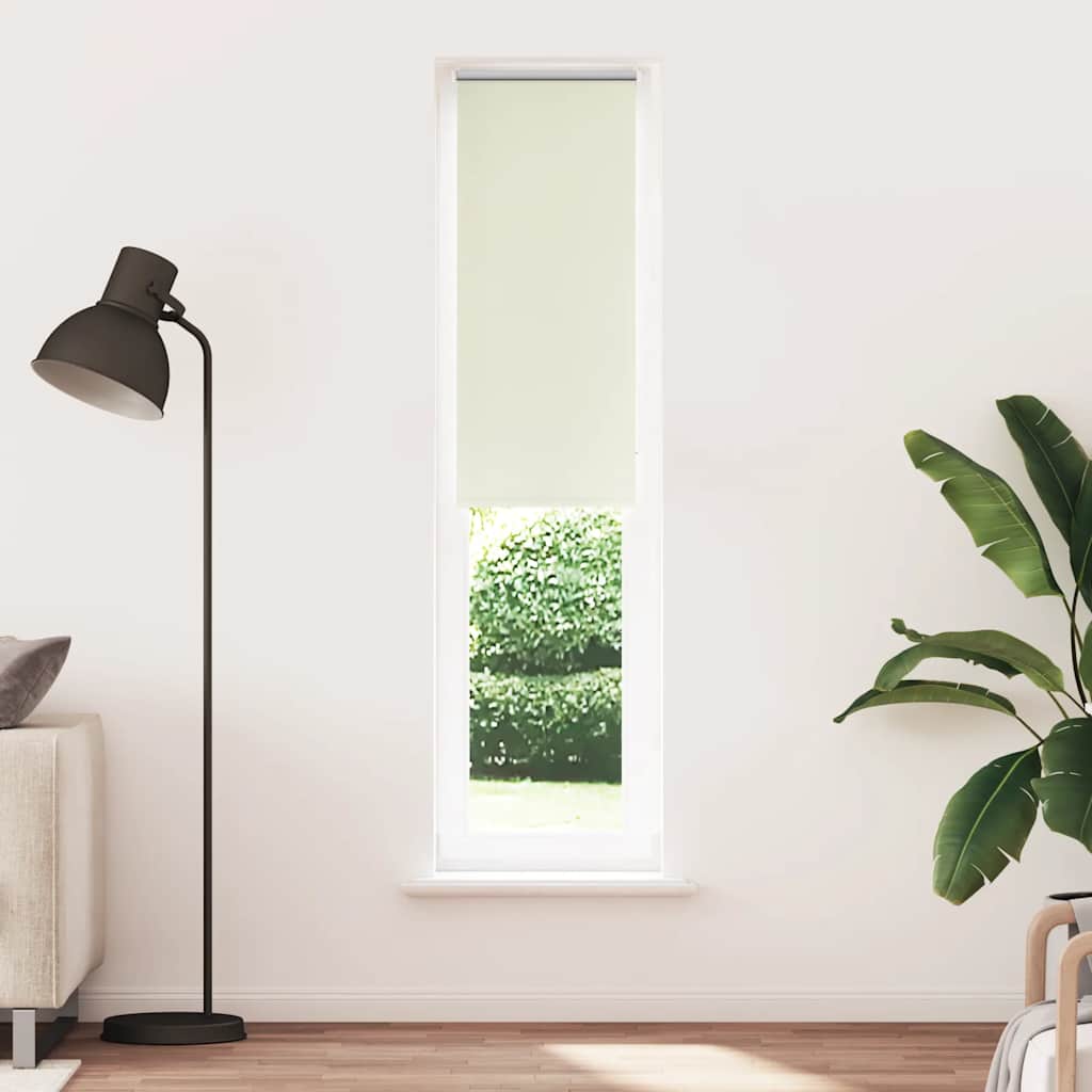 Blackout Roller Blind Cream White 50x230cm Fabric width 45.7 cm