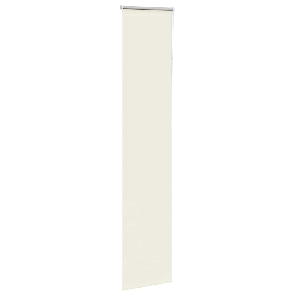 Blackout Roller Blind Cream White 50x230cm Fabric width 45.7 cm