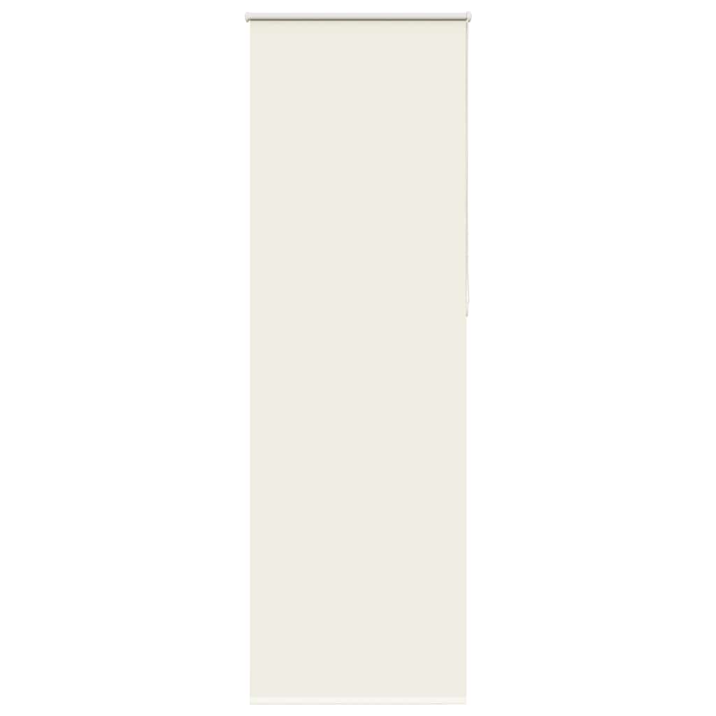 Store occultant blanc crème 70x230cm largeur du tissu 65,7 cm