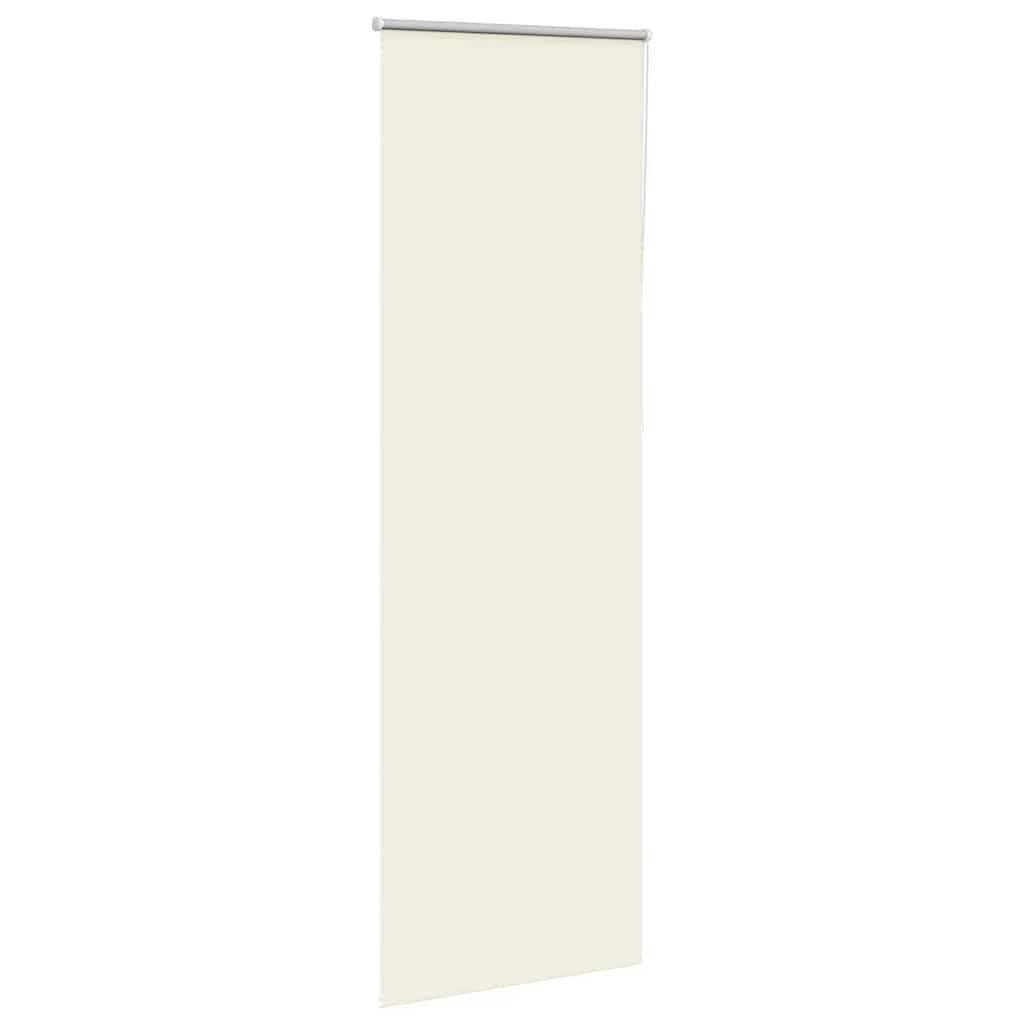 Store occultant blanc crème 70x230cm largeur du tissu 65,7 cm