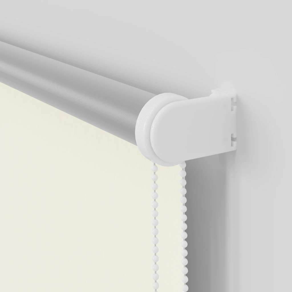 Store occultant blanc crème 130x230cm Largeur du tissu 126,6cm