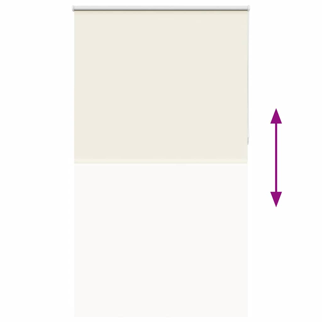 Store occultant crème 135x230cm Largeur du tissu 131,6cm