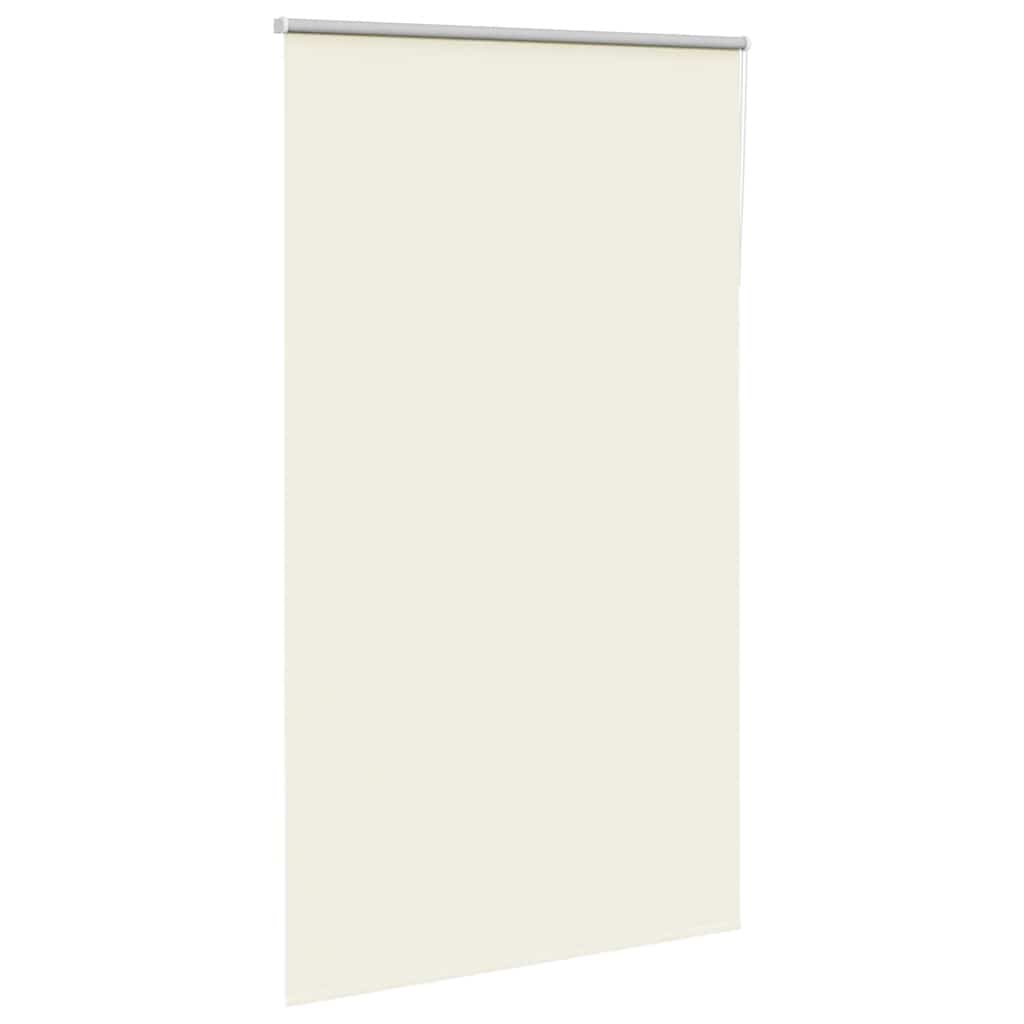 Blackout Roller Blind Cream White 140x230cm Fabric Width 136.6cm