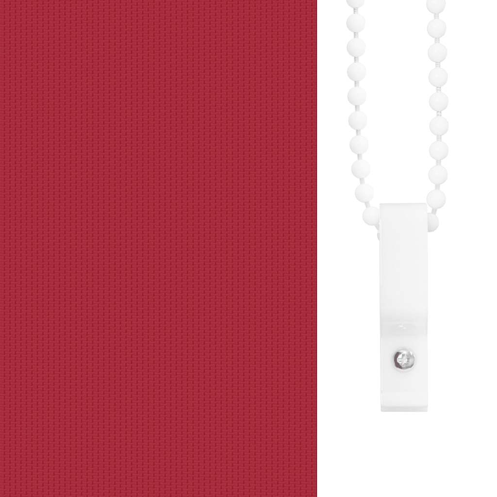 Verdunkelungsrollo Rot 80x130 cm Stoffbreite 75,7 cm Polyester