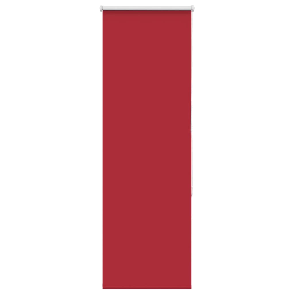 Store occultant rouge 60x150 cm Largeur tissu 55,7 cm Polyester