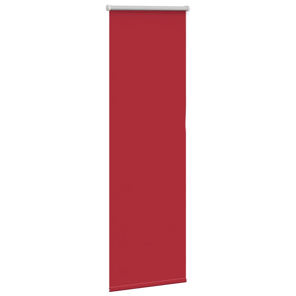 Store occultant rouge 60x150 cm Largeur tissu 55,7 cm Polyester