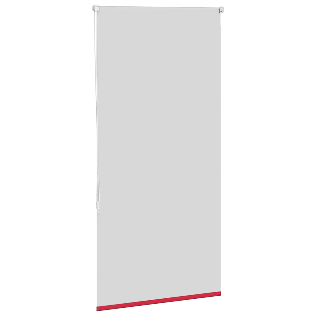 Store occultant rouge 65x175 cm largeur de tissu 60,7 cm polyester