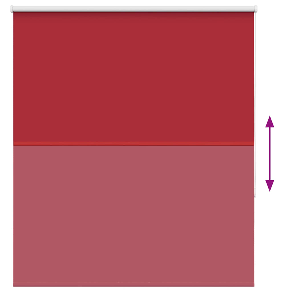 Blackout blind Red 125x175cm Fabric width 121.6cm Polyester