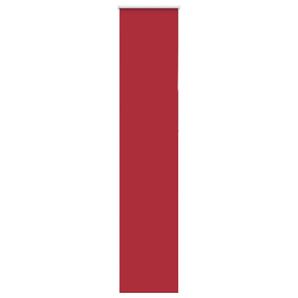Verdunkelungsrollo Rot 55x210 cm Stoffbreite 50,7 cm Polyester