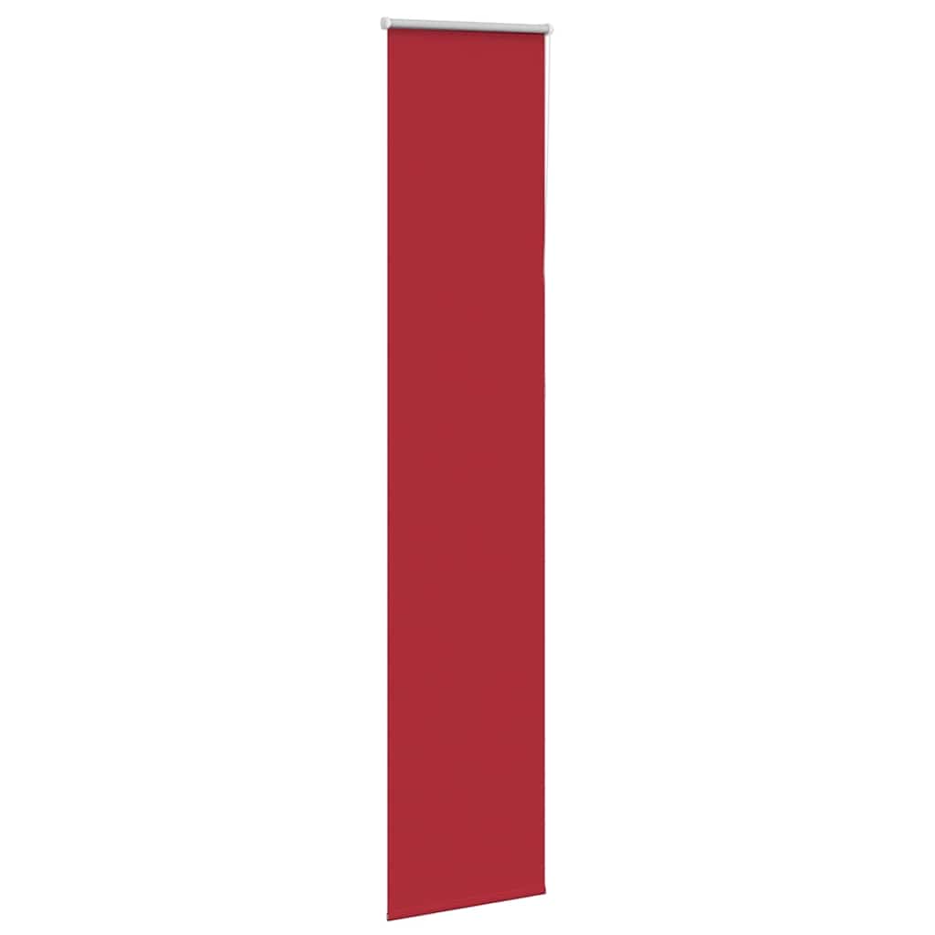 Verdunkelungsrollo Rot 55x210 cm Stoffbreite 50,7 cm Polyester