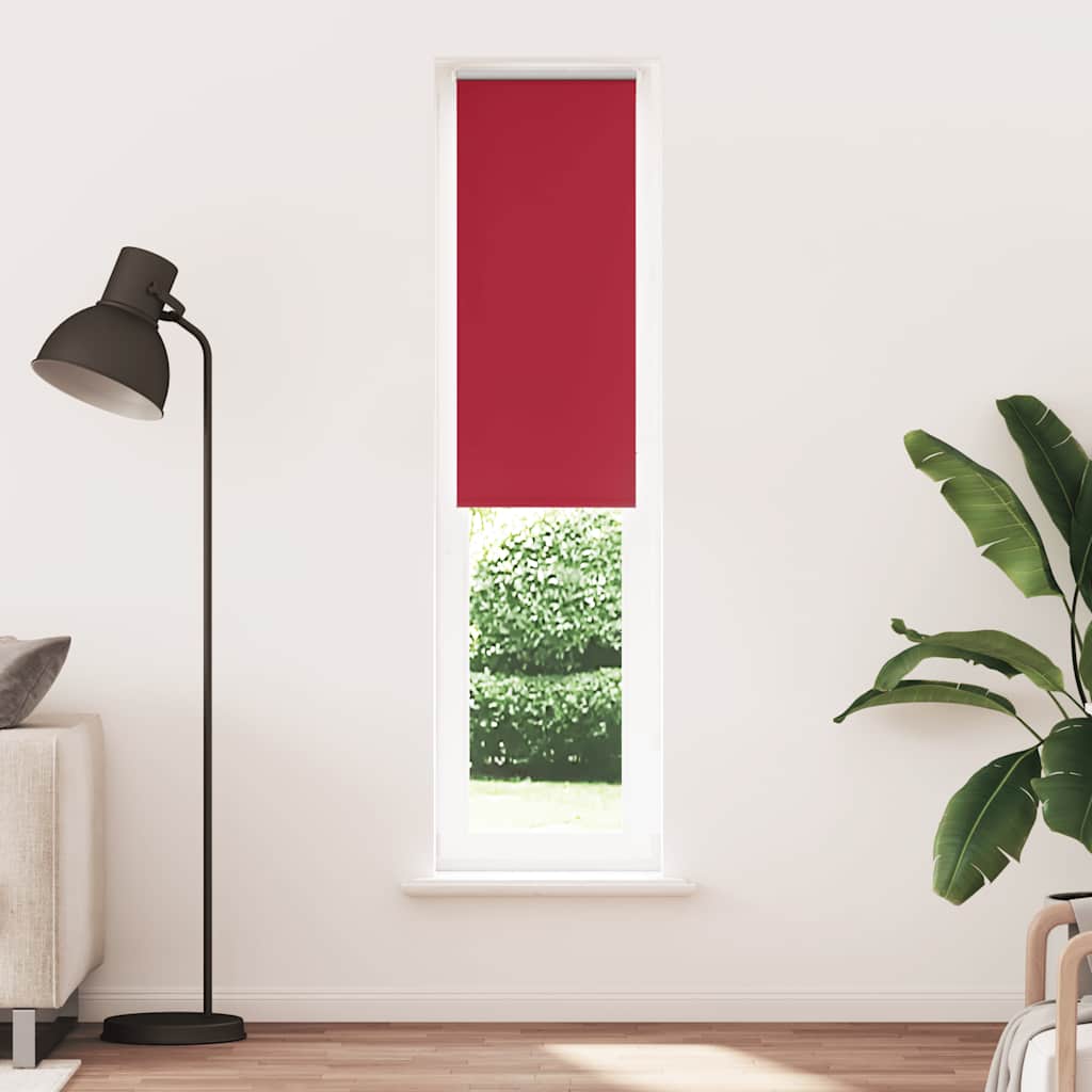 Verdunkelungsrollo Rot 55x210 cm Stoffbreite 50,7 cm Polyester