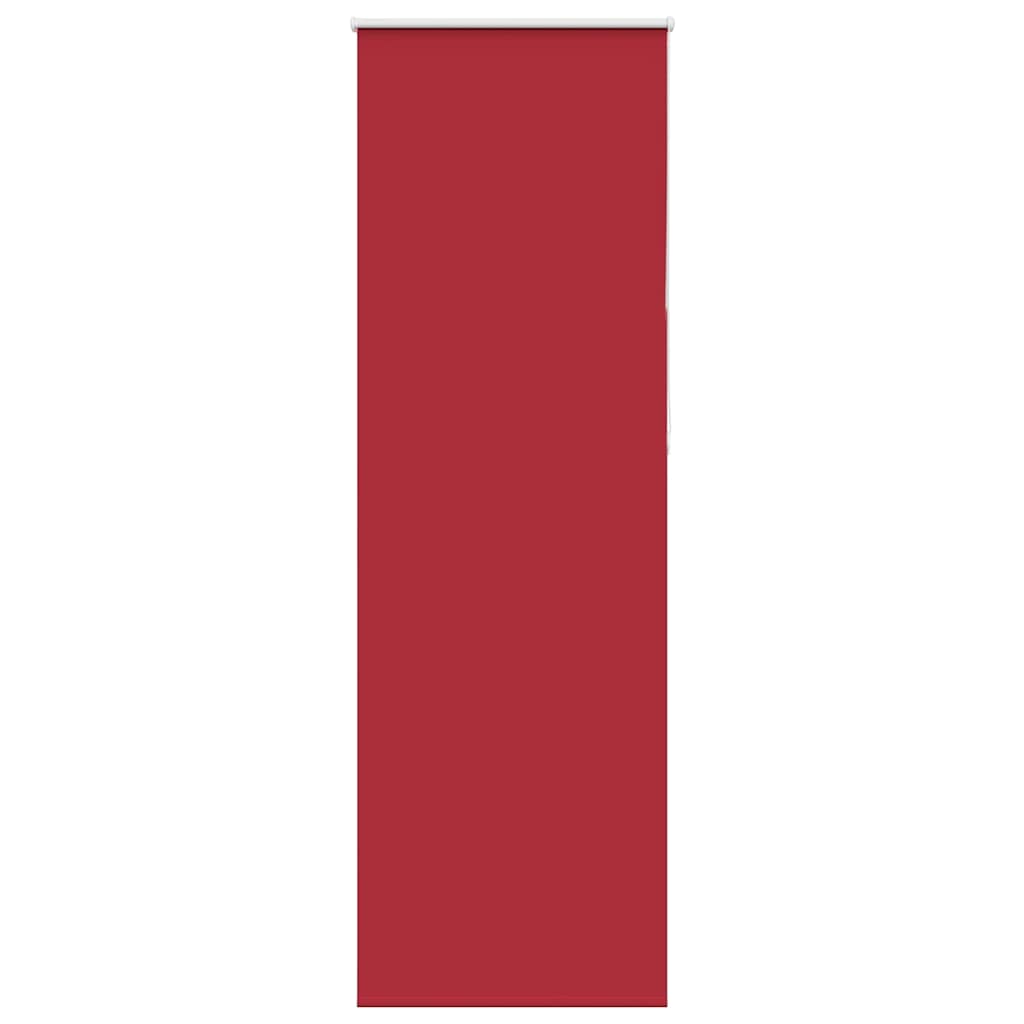 Blackout Roller Blind Red 70x230 cm Fabric Width 65.7 cm Polyester