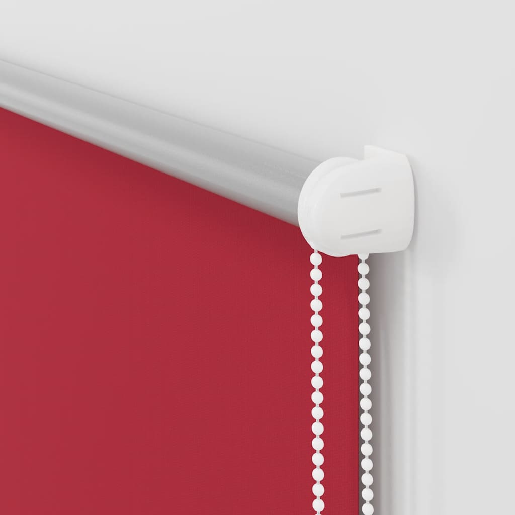 Blackout Roller Blind Red 70x230 cm Fabric Width 65.7 cm Polyester