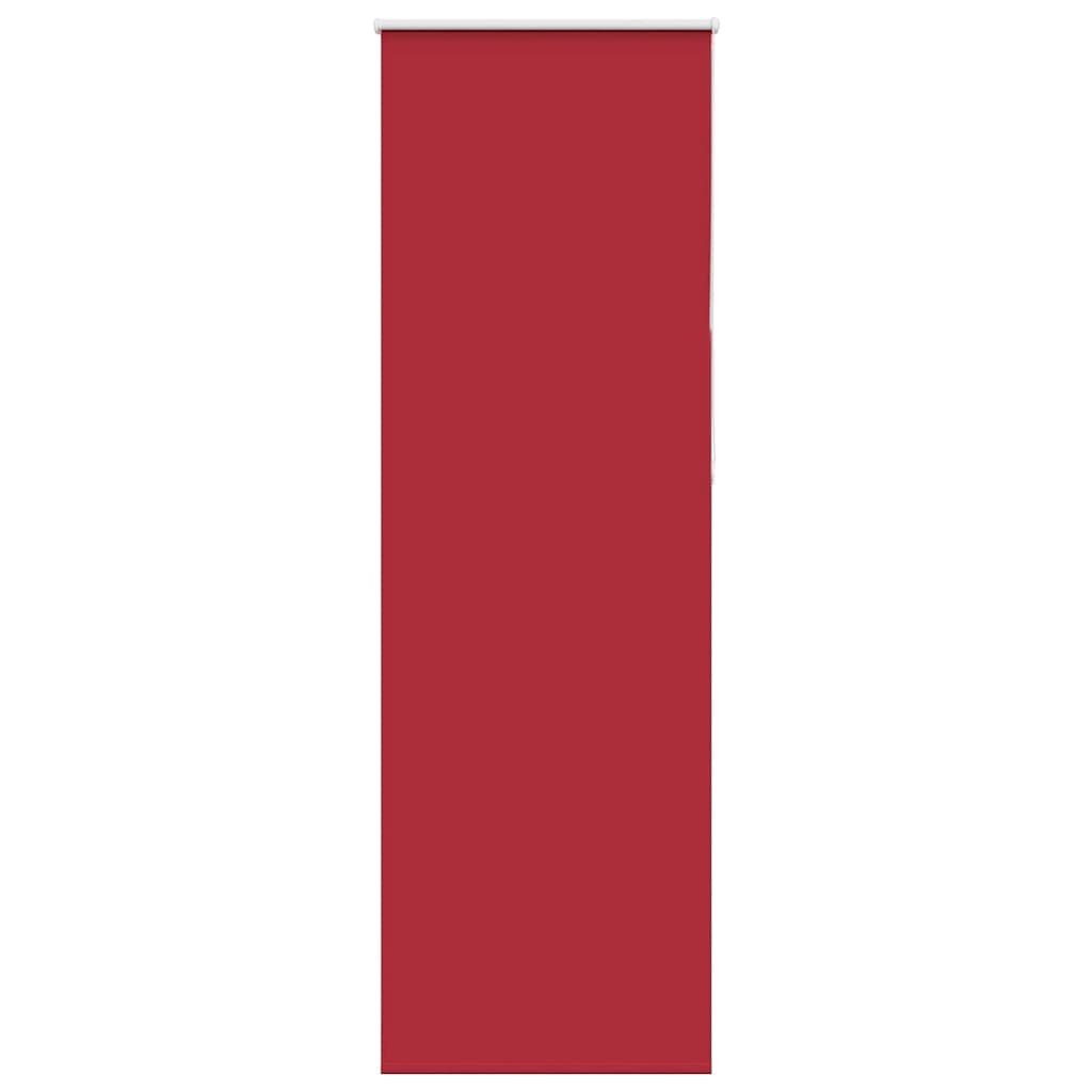 Store occultant rouge 80x230 cm Largeur du tissu 75,7 cm Polyester