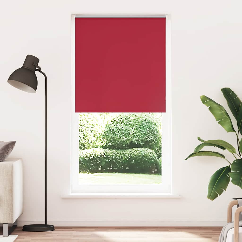Store occultant Rouge 105x230cm Largeur du tissu 100,7cm Polyester
