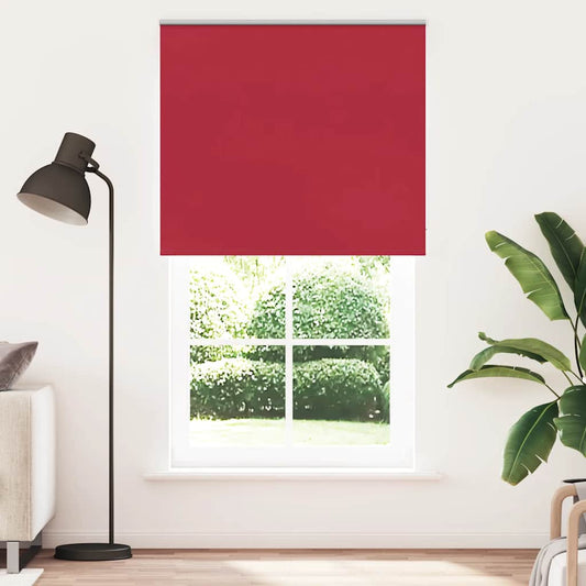 Blackout Roller Blind Red 125x230cm Fabric Width 121.6cm Polyester