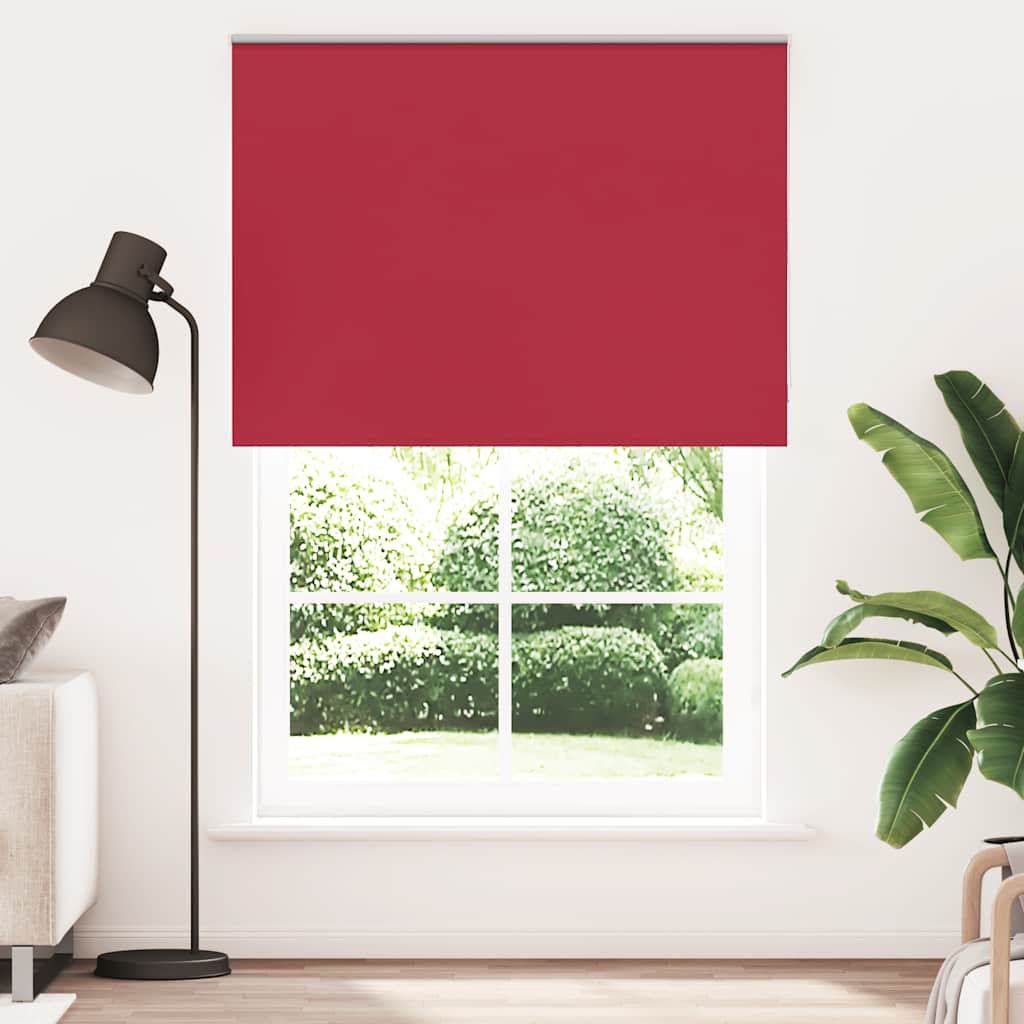 Blackout Roller Blind Red 145x230cm Fabric Width 141.6cm Polyester