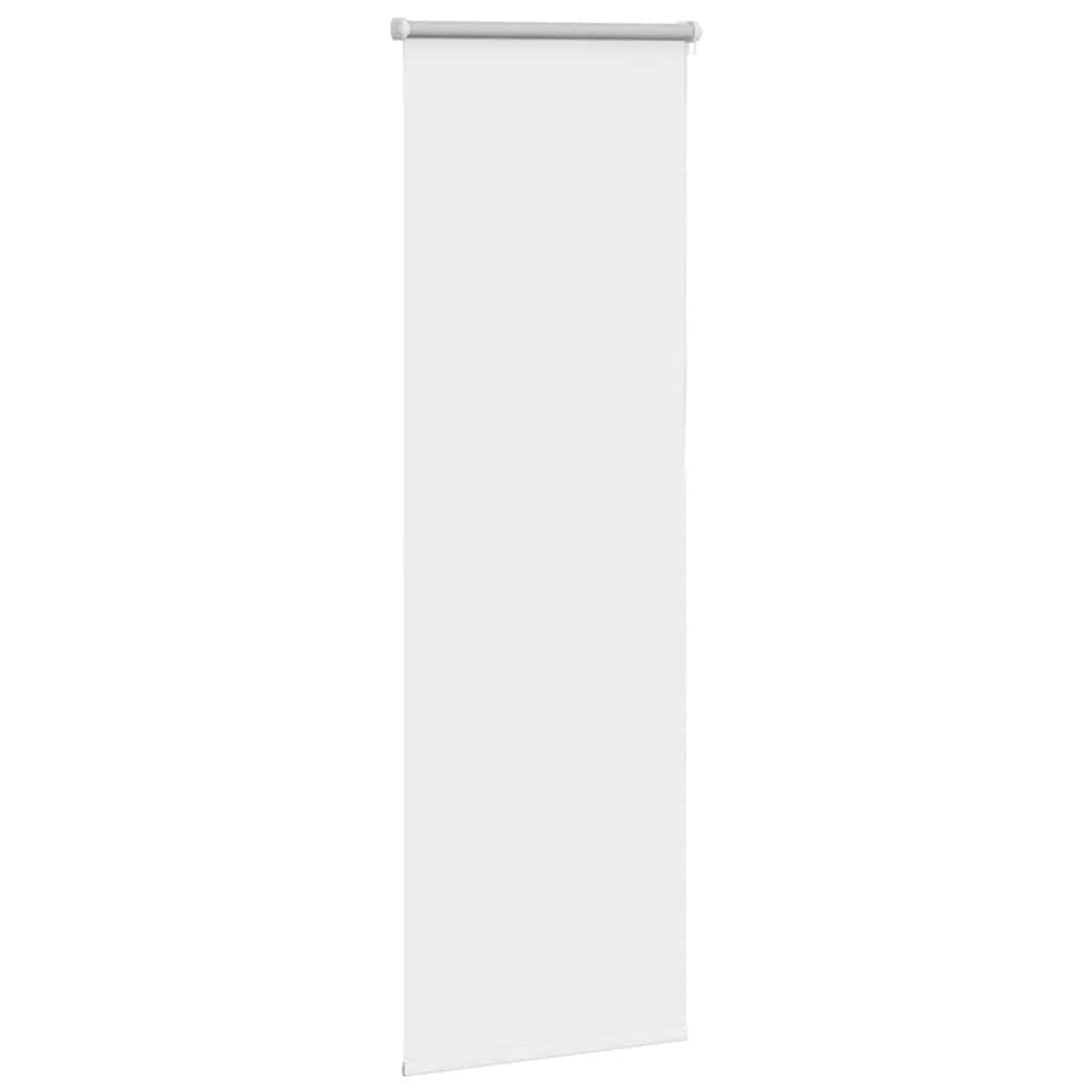 Store occultant blanc 60x130cm largeur du tissu 55,7 cm polyester