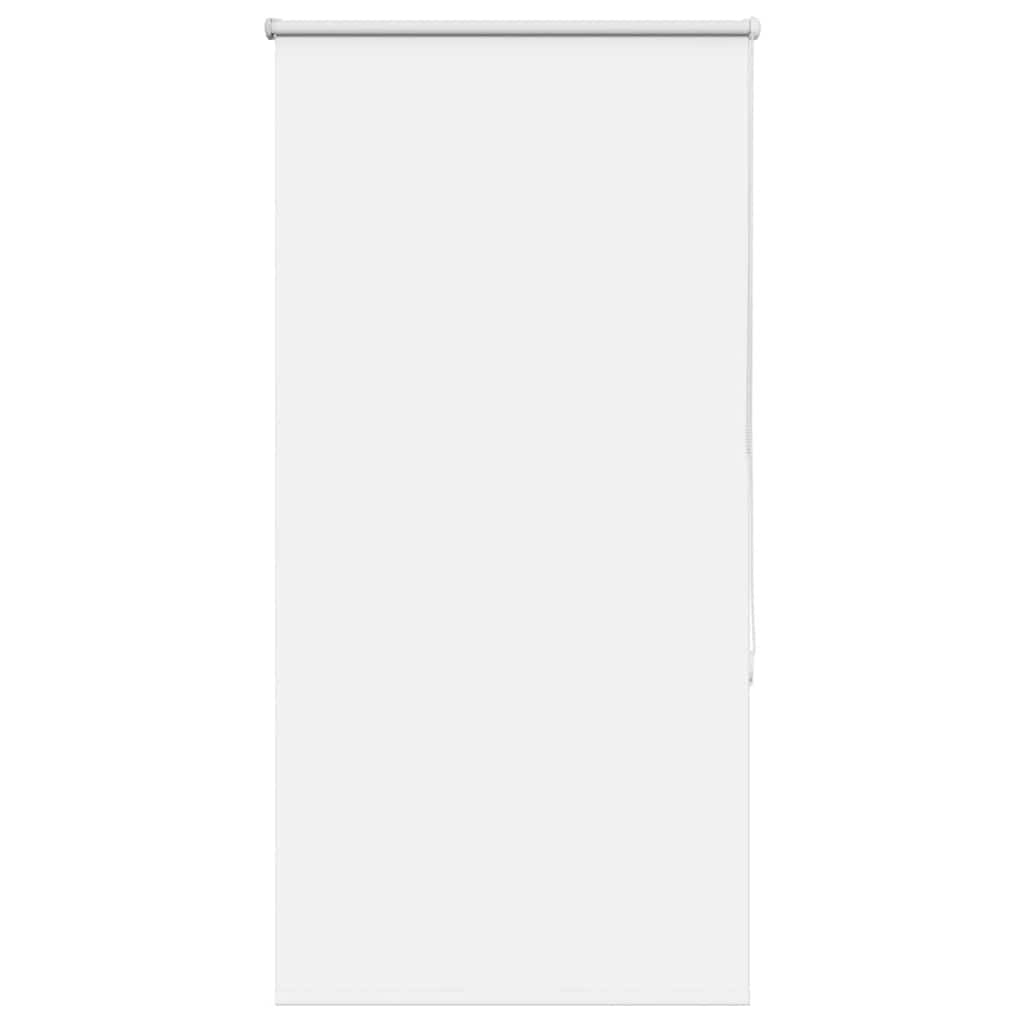 Blackout Roller Blind White 80x130cm Fabric Width 75.7 cm Polyester